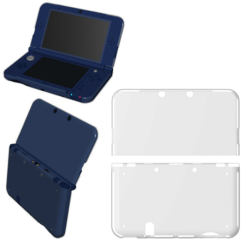 【新品即納】[ACC] CYBER・プレミアムプロテクトカバー (New 3DS LL用) クリア サイバーガジェット(CY-N3DLPRPC-CL) (20141222)
