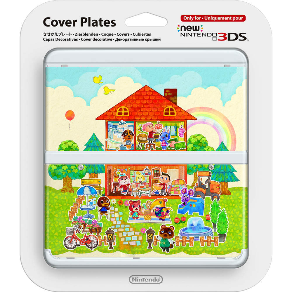 【新品即納】[ACC][3DS] きせかえプレート No.062(どうぶつの森 ハッピーホームデザイナー) 任天堂(KTR-A-CPCJ) (20150730)