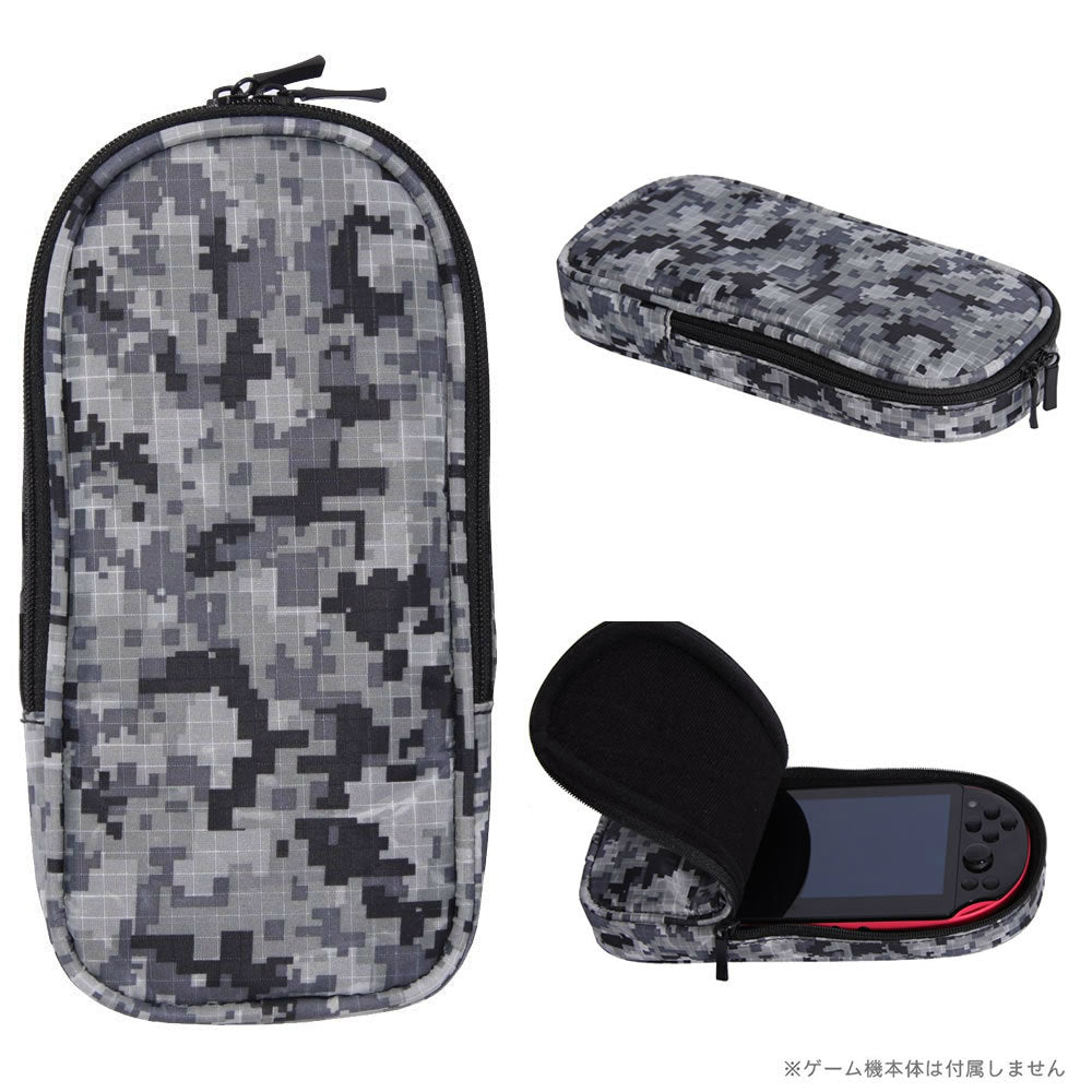 【新品即納】[ACC][PSVita] PSVita用マルチカモフラケース デジタルグレー アクラス(SASP-0322) (20151009)