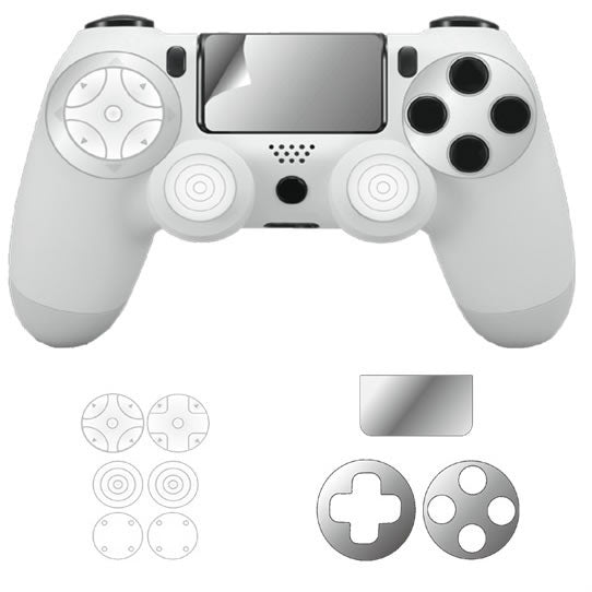 【新品即納】[ACC][PS4] PS4用プレイアップボタンセット(ホワイト) アンサー(ANS-PF010WH) (20150926)