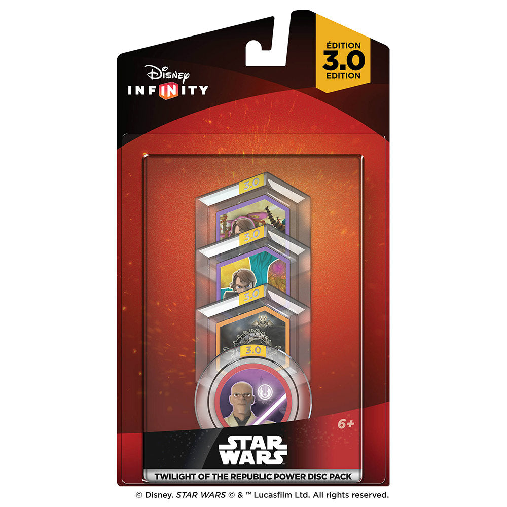 【新品即納】[ACC] ディズニーインフィニティ パワーディスク・パック：スター・ウォーズ/共和国の終焉(BNEI-00027) (20151112)