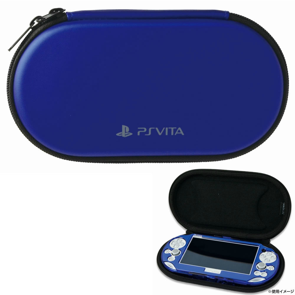 【新品即納】[ACC][PSVita] Newハードポーチ for PlayStation&reg;Vita ブルー HORI(PSV-130) (20151018)