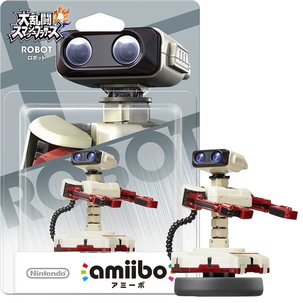 【新品即納】[ACC][WiiU] amiibo(アミーボ) ロボット(大乱闘スマッシュブラザーズシリーズ) 任天堂(NVL-C-AABY) (20151029)