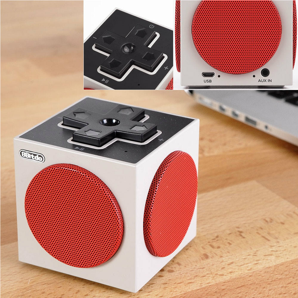 【新品即納】[ACC][PSVita] 8BITDO CUBE SPEAKER(キューブスピーカー) サイバーガジェット(CY-CBSPK) (20161109)