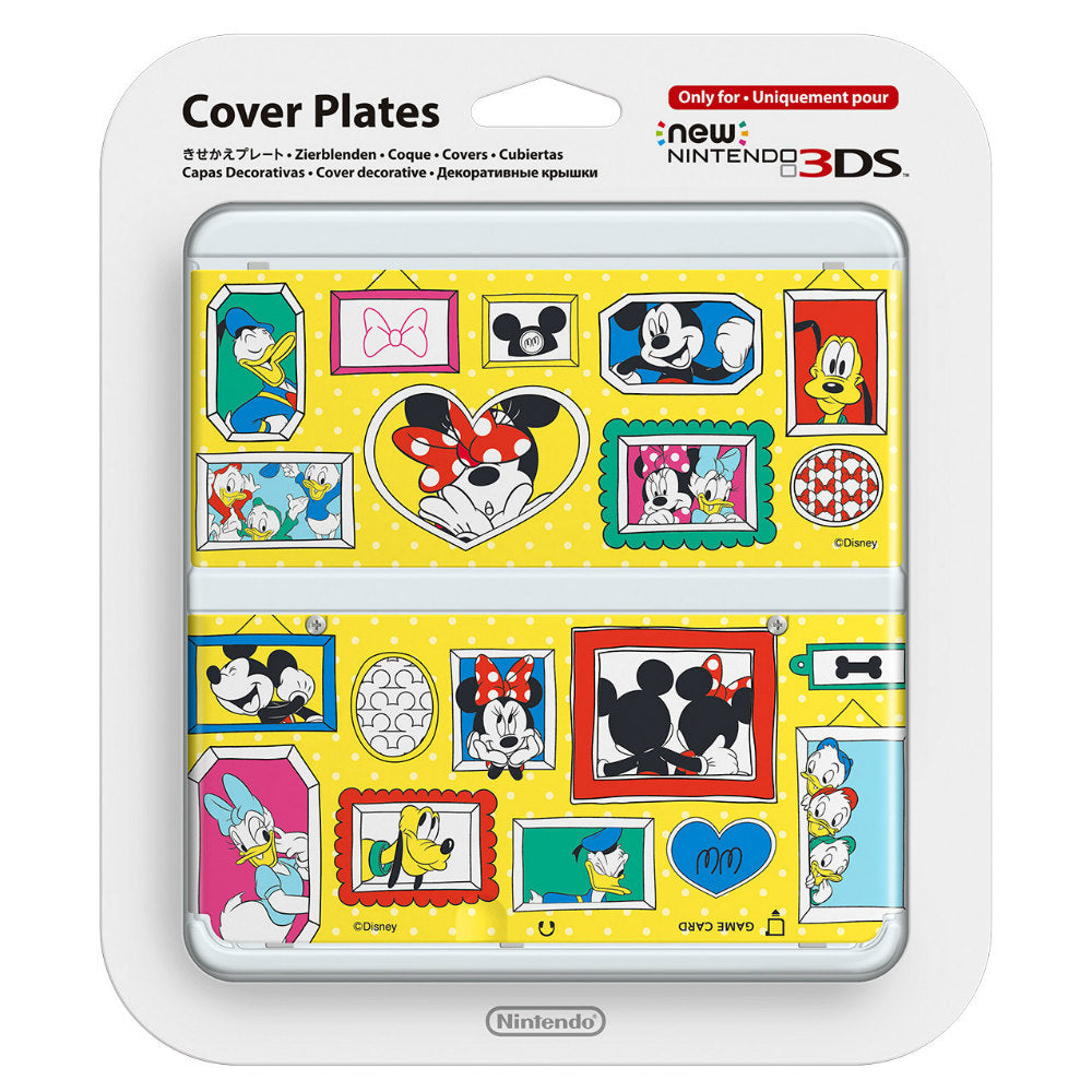 【新品即納】[ACC] Newニンテンドー3DS きせかえプレート No.074(ディズニー柄(2)) 任天堂(KTR-A-CPC7) (20160407)