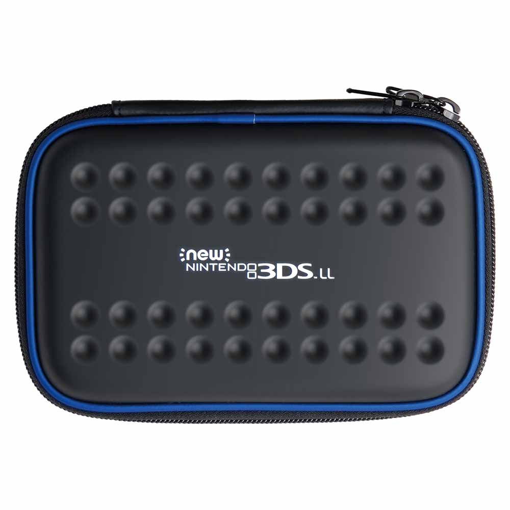 【新品即納】[ACC] タフポーチ for Newニンテンドー3DS LL ブラック×ブルー HORI(3DS-482) (20160707)