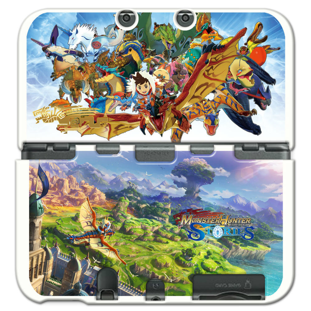 【新品即納】[ACC] モンスターハンター ストーリーズ カバー for Newニンテンドー3DS LL カプコン(CSZ-2952MH1580) (20161008)