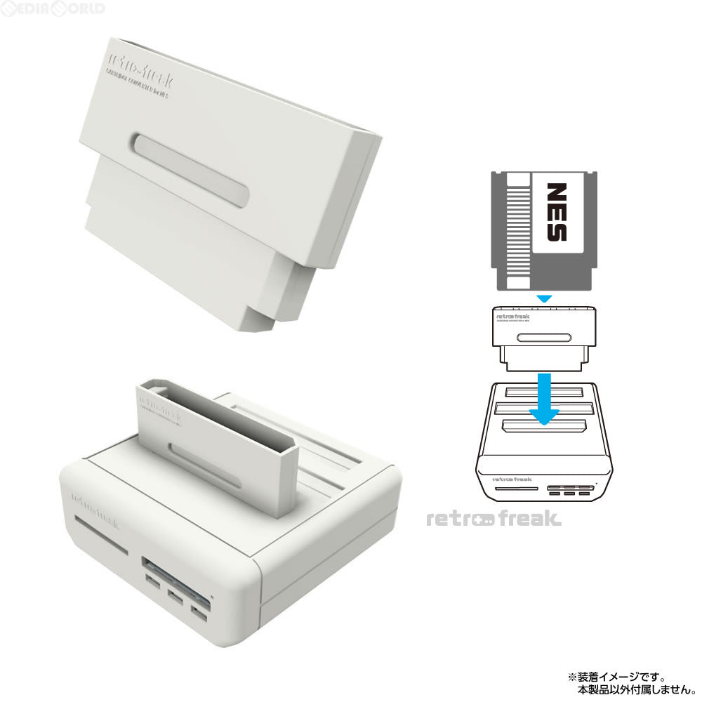 【新品即納】[ACC][FC] レトロフリーク用NESカートリッジコンバーター サイバーガジェット(CY-RF-6) (20161103)