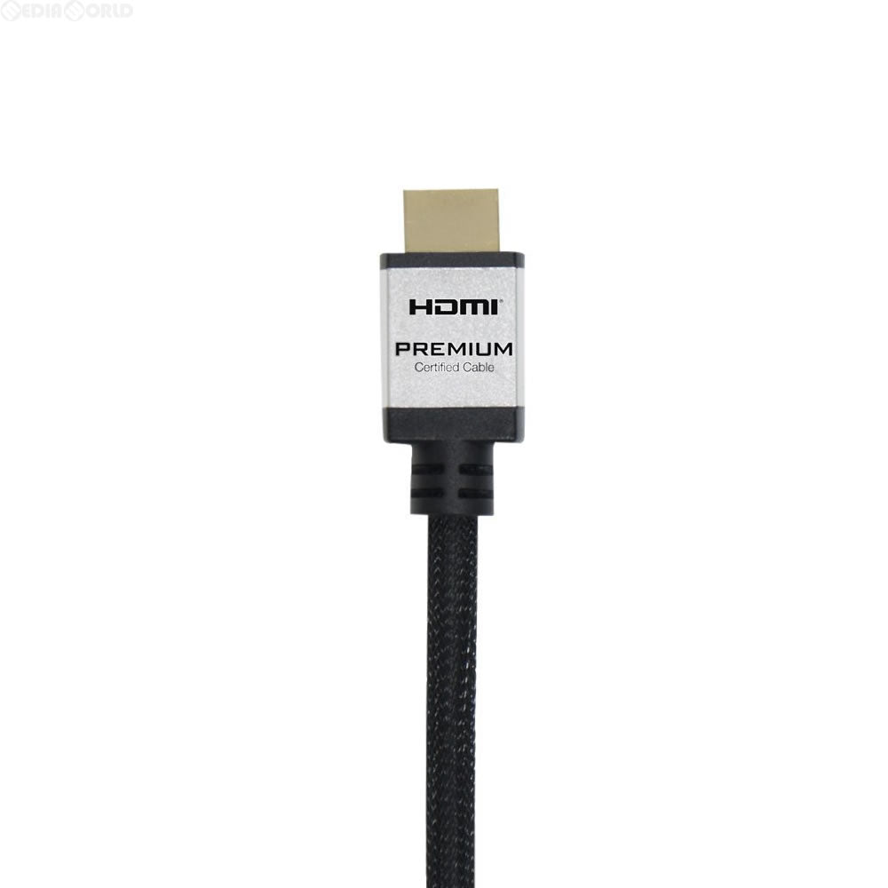 【新品即納】[ACC][PS4] CYBER・Premium HDMIケーブル High Grade 1.5m(PS4用) シルバー サイバーガジェット(CY-PHMC1.5R-SL) (20161208)