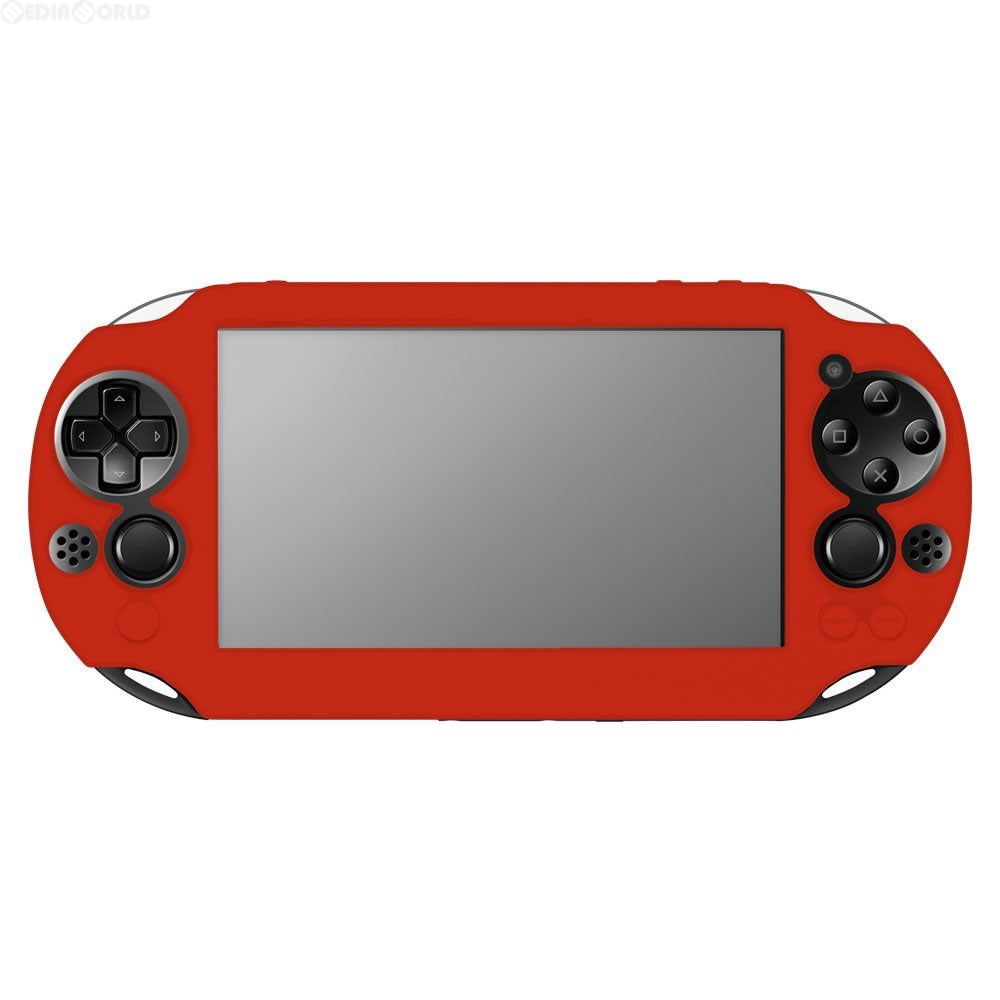 【新品即納】[ACC][PSVita] Newシリコンカバー for PlayStation Vita レッド HORI(PSV-160) (20161222)