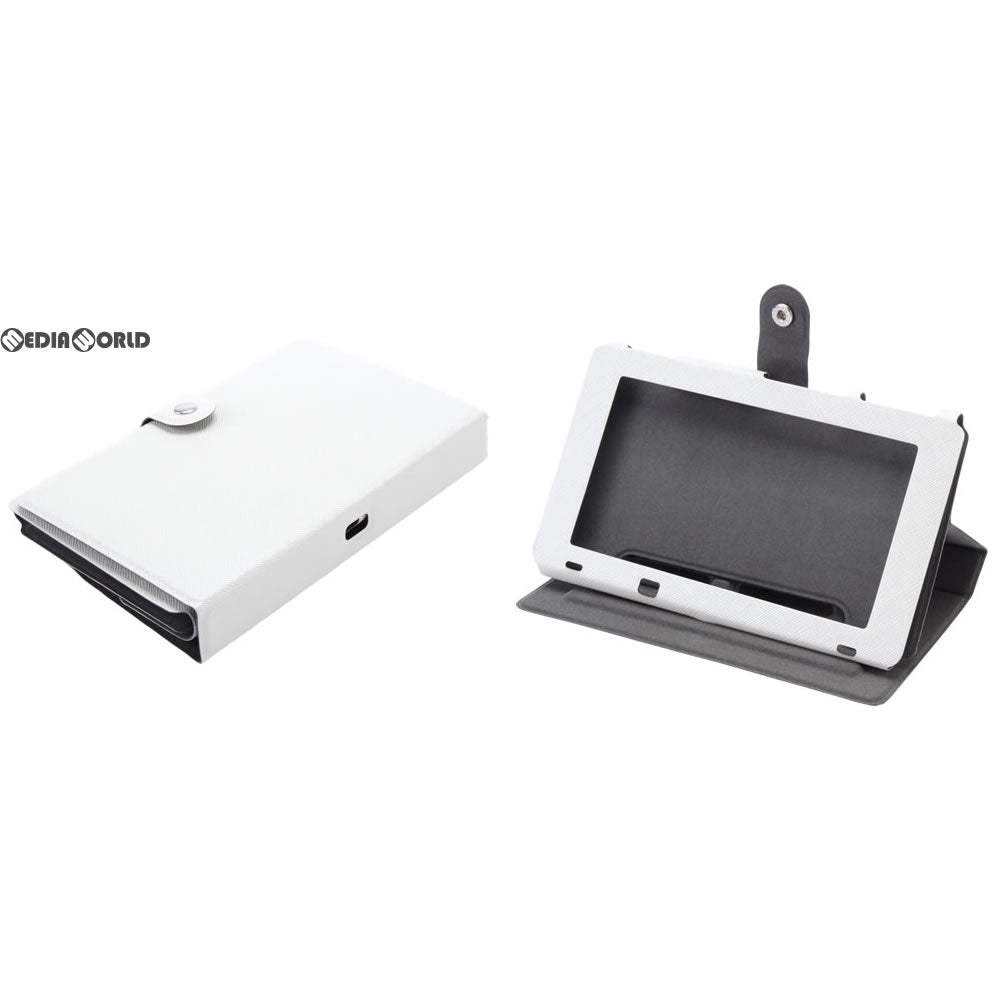 【新品即納】[ACC][Switch] CYBER・フリップカバー Nintendo Switch用(ニンテンドースイッチ用) ホワイト サイバーガジェット(CY-NSFLC-WH) (20170303)