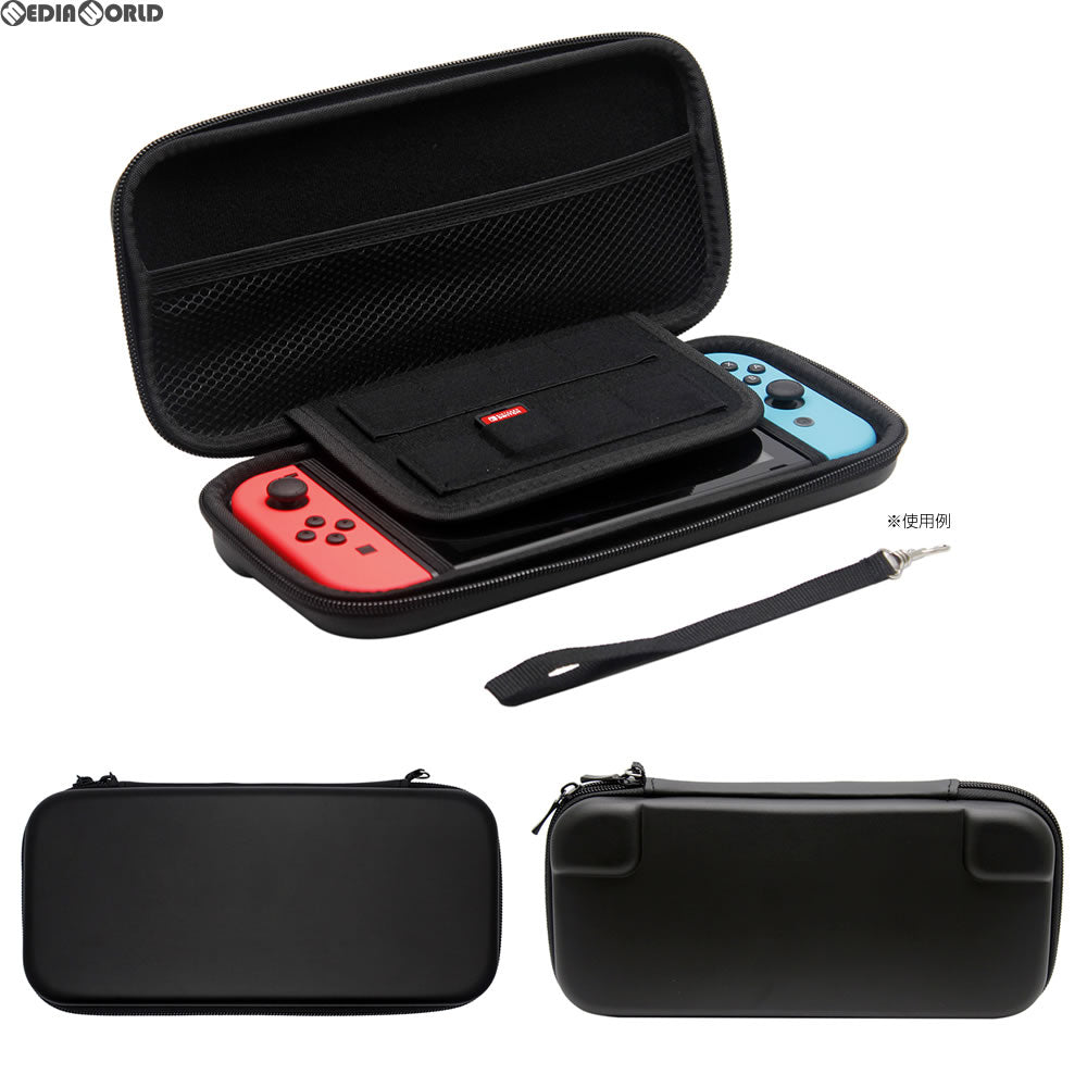 【新品即納】[ACC][Switch] Nintendo Switch(ニンテンドースイッチ) セミハードケース ブラック MAW(MAW-SW-BLACK) (20170303)