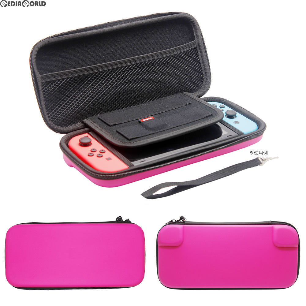 【新品即納】[ACC][Switch] Nintendo Switch(ニンテンドースイッチ) セミハードケース ピンク MAW(MAW-SW-PINK) (20170303)