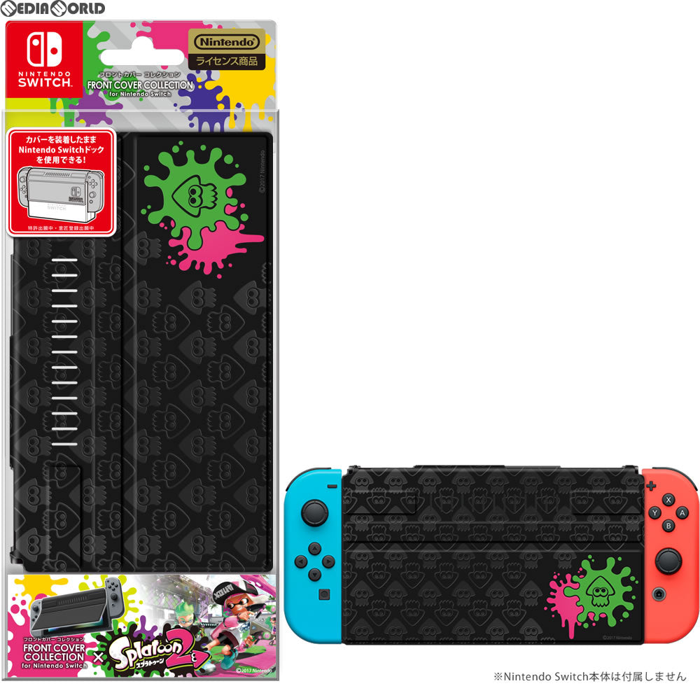 【新品】【お取り寄せ】[ACC][Switch] FRONT COVER COLLECTION for Nintendo Switch(splatoon2) Type-B キーズファクトリー(CFC-001-2) (20170721)