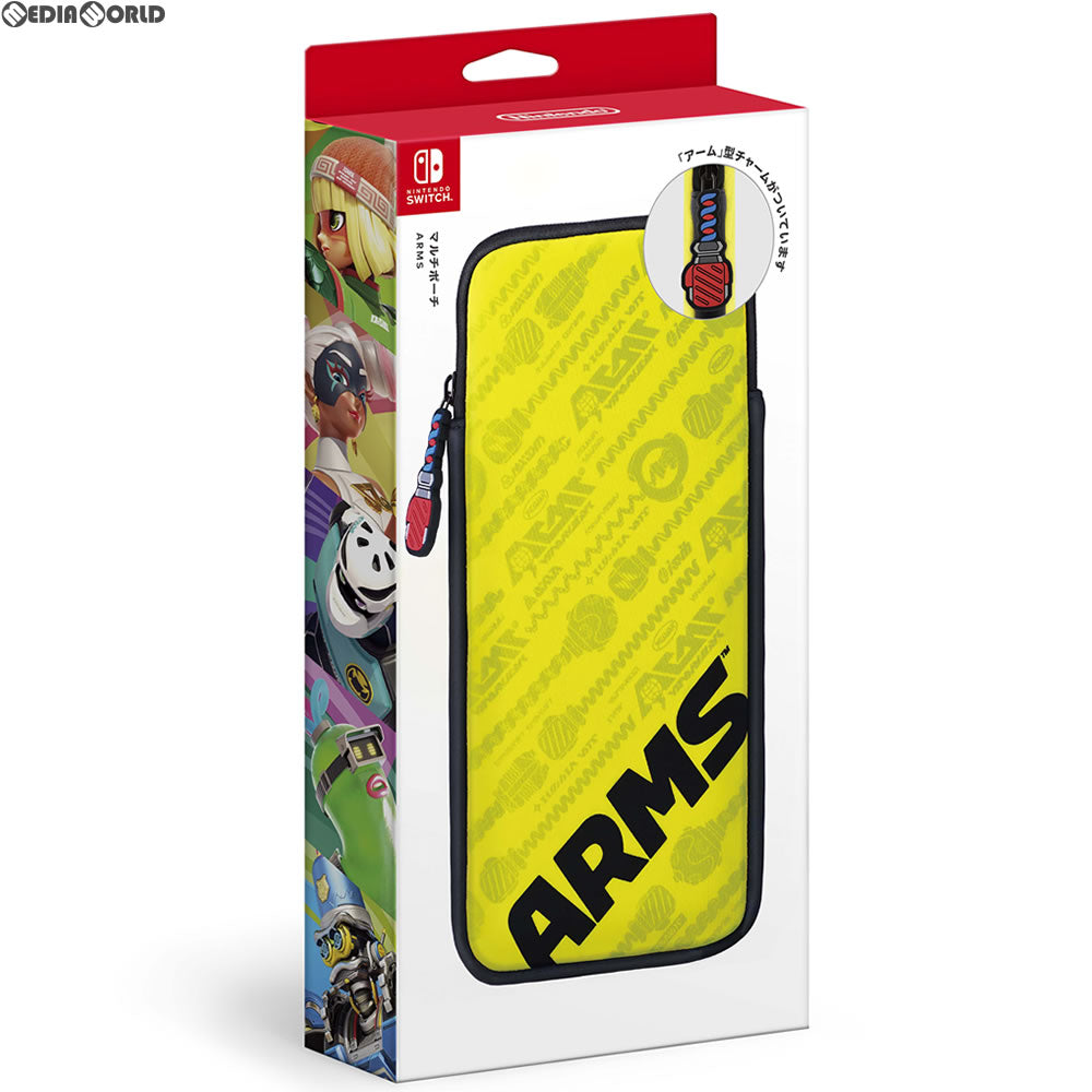 【新品即納】[ACC][Switch] Nintendo Switch(ニンテンドースイッチ) マルチポーチ ARMS(アームズ) 任天堂販売(NSL-0001) (20170721)