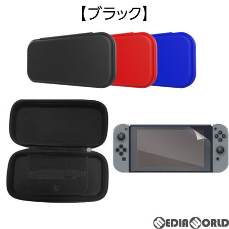 【新品】【お取り寄せ】[ACC][Switch] CYBER・セミハードケース スリム(SWITCH用) (スイッチ用) ブラック サイバーガジェット(CY-NSSSHC-BK) (20170705)