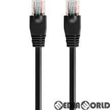 【新品即納】[ACC][Switch] CYBER・LANケーブル(SWITCH用) (スイッチ用) 2m ブラック サイバーガジェット(CY-NSLC5E2-BK) (20170731)