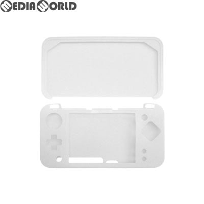 【新品即納】[ACC][3DS] CYBER・シリコンカバー(New 2DS LL用) ホワイト サイバーガジェット(CY-N2DLSCC-WH) (20171025)
