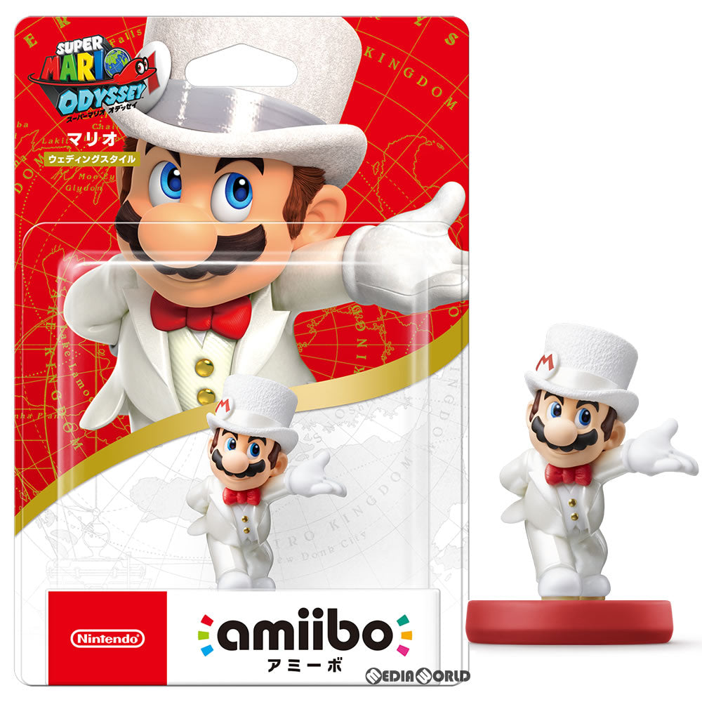 【新品即納】[ACC][3DS] amiibo(アミーボ) マリオ【ウェディングスタイル】(スーパーマリオシリーズ) 任天堂(NVL-C-ABAT) (20171027)