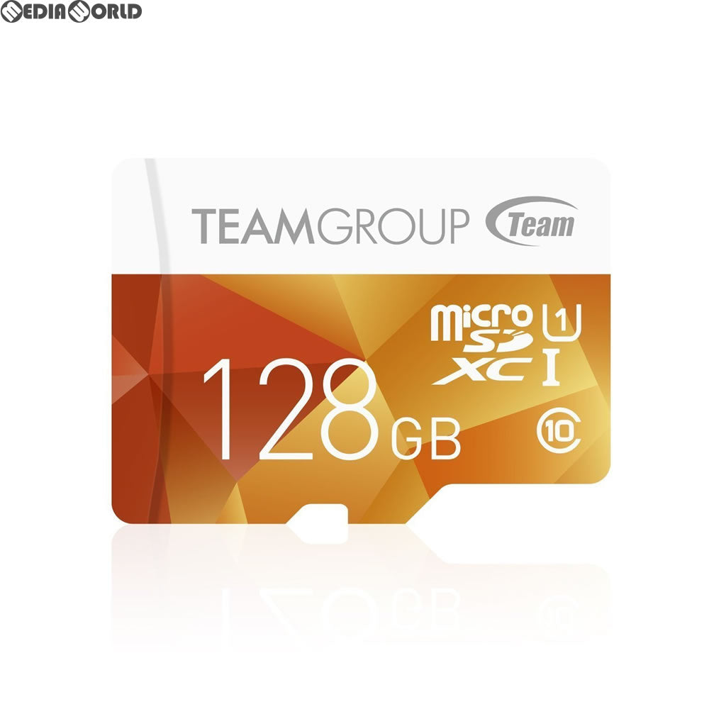 【中古即納】[ACC][Switch] MicroSDXC UHS-1 COLOR CARDシリーズ 128GB Team(チーム) (TMICROCOLOR128) (20150731)