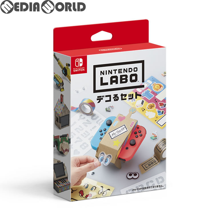【新品】【お取り寄せ】[ACC][Switch] Nintendo Labo(ニンテンドーラボ) デコるセット 任天堂(HAC-A-LDAAA) (20180420)