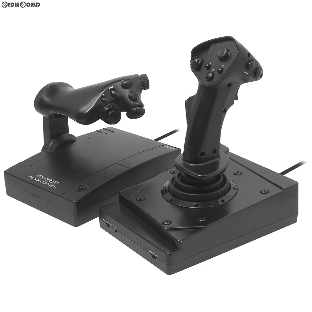 【中古即納】[ACC][PS4] 『エースコンバット7 スカイズ・アンノウン』対応フライトスティック for PlayStation4 HORI(PS4-094) (20190117)