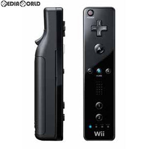 【中古即納】[ACC][Wii] Wiiリモコンジャケット・専用ストラップ無し Wiiリモコン(Wii Remote) クロ 任天堂(RVL-A-CJK) (20090801)