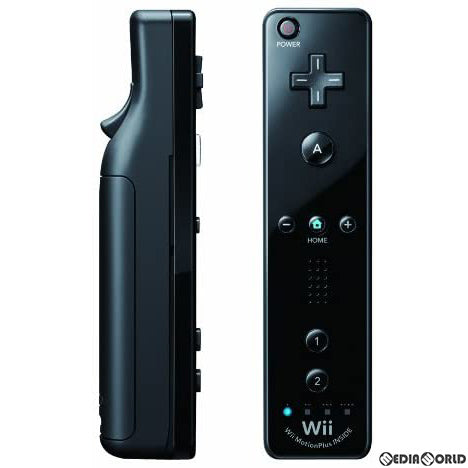 【中古即納】[ACC][WiiU] Wiiリモコンジャケット・専用ストラップ無し Wiiリモコンプラス(Wii Remote Plus) クロ(Wii/Wii U用) 任天堂(RVL-A-WRKA) (20101111)