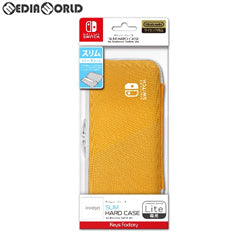 【中古即納】[ACC][Switch] SLIM HARD CASE for Nintendo Switch Lite(スリムハードケース フォー ニンテンドースイッチライト) ライトオレンジ キーズファクトリー(HSH-001-3) (20190920)