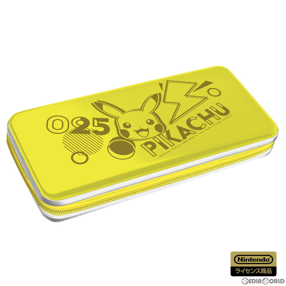 【新品即納】[ACC][Switch] アルミケース for Nintendo Switch(ニンテンドースイッチ) ピカチュウ - POP 任天堂ライセンス商品 HORI(NSW-267) (20200716)