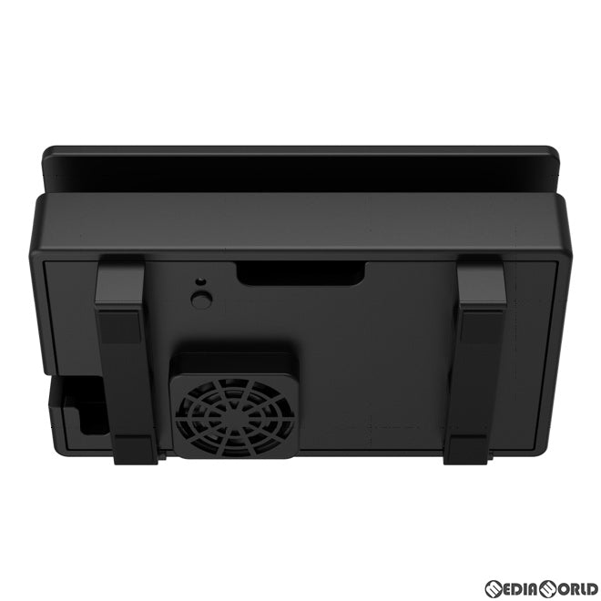 【新品即納】[ACC][Switch] CYBER・横置きスタンド付きクーリングファン(SWITCHドック用) (スイッチドック用) ブラック サイバーガジェット(CY-NSHSTCF-BK) (20211116)