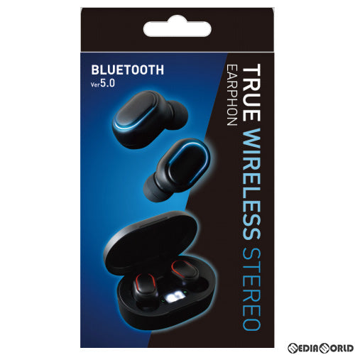 【新品即納】[ACC][ETC] 完全独立型ワイヤレスイヤホン Bluetooth Ver5 E7SD BK(ブラック/黒) アローン(ALK-BT5E7SDK) (20210331)