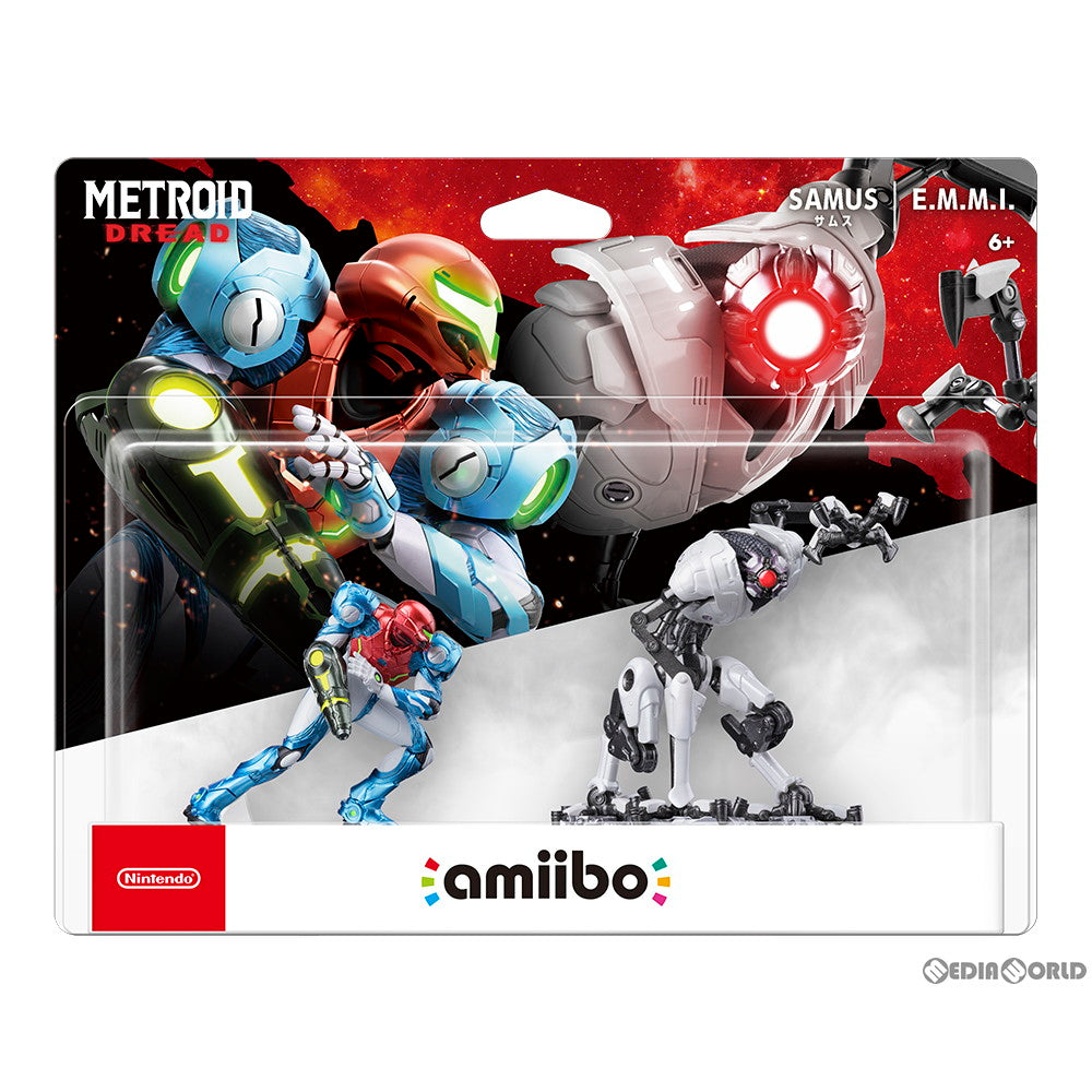 【新品即納】[ACC][Switch] amiibo(アミーボ) ダブルセット [サムス/E.M.M.I.] (メトロイドシリーズ) 任天堂(NVL-E-AR2B) (20211008)