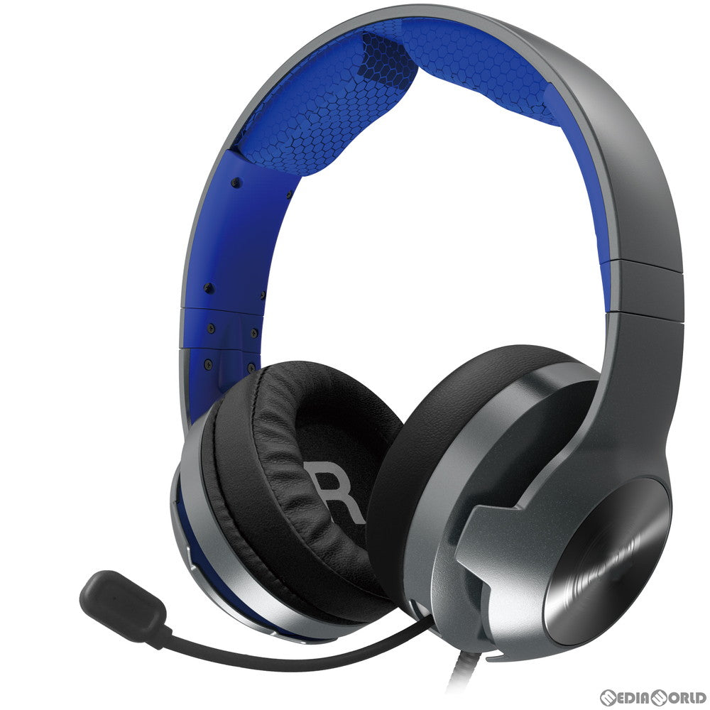 【新品即納】[ACC][Switch] ホリゲーミングヘッドセット プロ for PlayStation 5、PlayStation 4、PC(プレイステーション5、プレイステーション4、PC) ブルー HORI(SPF-029) (20211126)