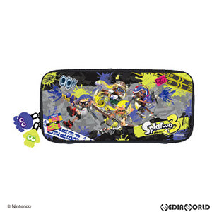 【新品】【お取り寄せ】[ACC][Switch] Nintendo Switch専用(ニンテンドースイッチ専用) スマートポーチEVA スプラトゥーン3 B柄 任天堂ライセンス商品 マックスゲームズ(HACP-08SP3B) (20220909)