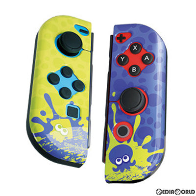 【新品即納】[ACC][Switch] Joy-Con TPUカバー COLLECTION for Nintendo Switch(ジョイコン TPUカバー コレクション for ニンテンドースイッチ) (スプラトゥーン3) Type-B 任天堂ライセンス商品 キーズファクトリー(CJT-001-2) (20220909)