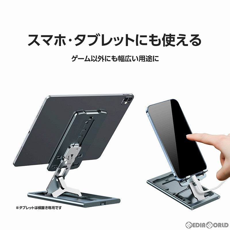 【新品即納】[ACC][Switch] Switch用(スイッチ用) フラットおでかけスマートスタンド アンサー(ANS-SW151BK) (20220930)