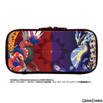 【新品即納】[ACC][Switch] Nintendo Switch専用(ニンテンドースイッチ専用) スマートポーチEVA コライドン・ミライドン 任天堂ライセンス商品 マックスゲームズ(HACP-08KM) (20221118)