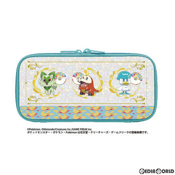 【新品即納】[ACC][Switch] Nintendo Switch専用(ニンテンドースイッチ専用) スマートポーチEVA 旅立ちのポケモン 任天堂ライセンス商品 マックスゲームズ(HACP-08TP) (20221118)