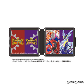 【新品即納】[ACC][Switch] Nintendo Switch専用(ニンテンドースイッチ専用) カードケース カードポケット24 コライドン・ミライドン 任天堂ライセンス商品 マックスゲームズ(HACF-02KM) (20221118)