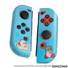 【新品即納】[ACC][Switch] 星のカービィ Joy-Con TPUカバー for Nintendo Switch(ニンテンドースイッチ) 星のカービィ 30th エアライドマシン&お宝争奪戦 任天堂ライセンス商品 キーズファクトリー(CJT-002-1) (20221218)