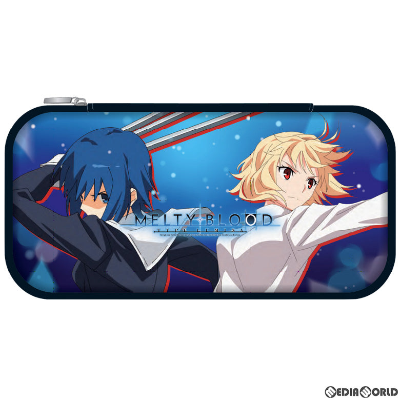 【新品即納】[ACC][Switch] メルティブラッド セミハードケース(SWITCH/SWITCH 有機EL用) (スイッチ/スイッチ 有機EL用) アルクェイド・ブリュンスタッド & シエル サイバーガジェット(T2-SWOSHC-AC) (20221231)