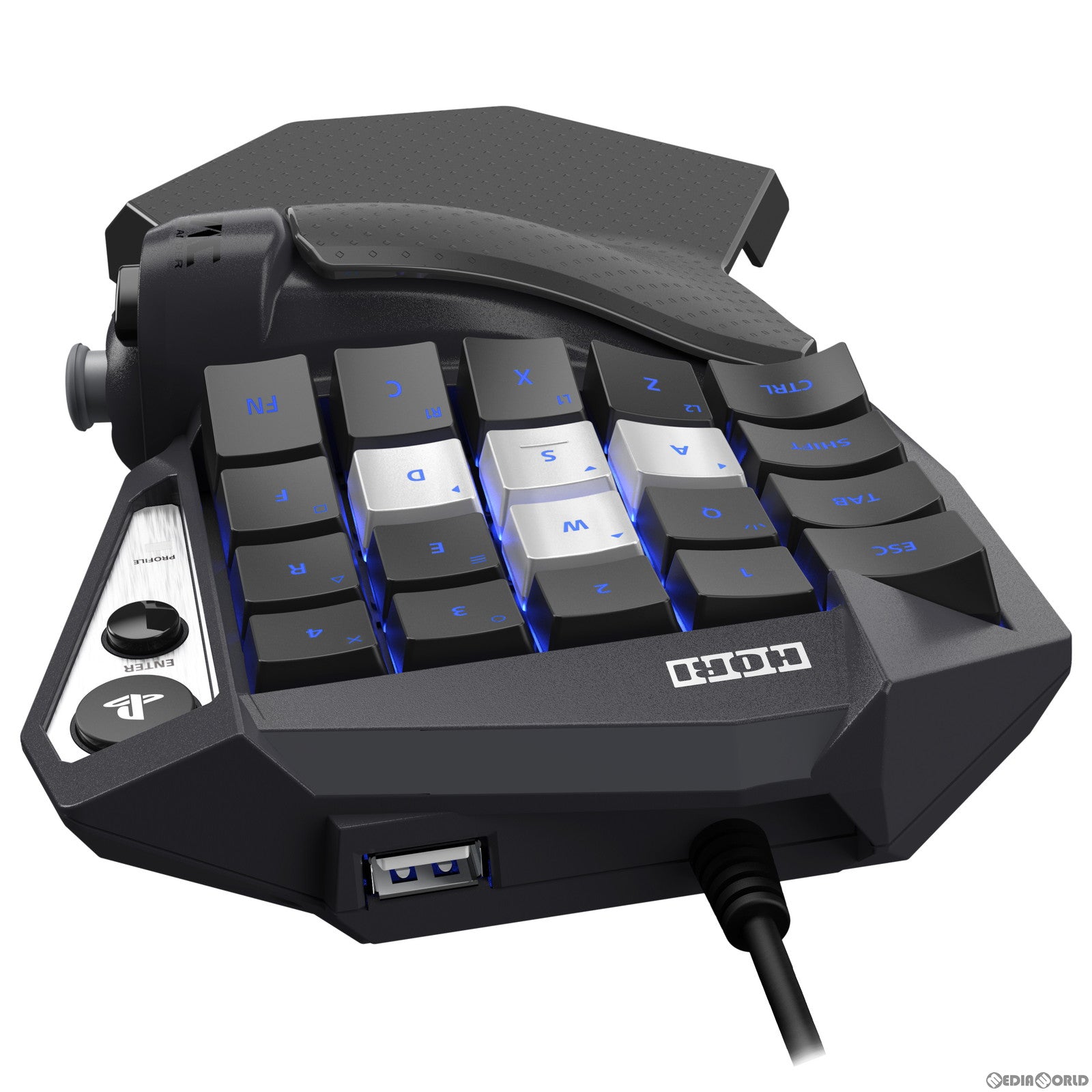 【新品即納】[ACC][PS5] タクティカルアサルトコマンダー メカニカルキーパッド for PlayStation5 PlayStation4 PC ソニーライセンス商品 HORI(SPF-030) (20221124)