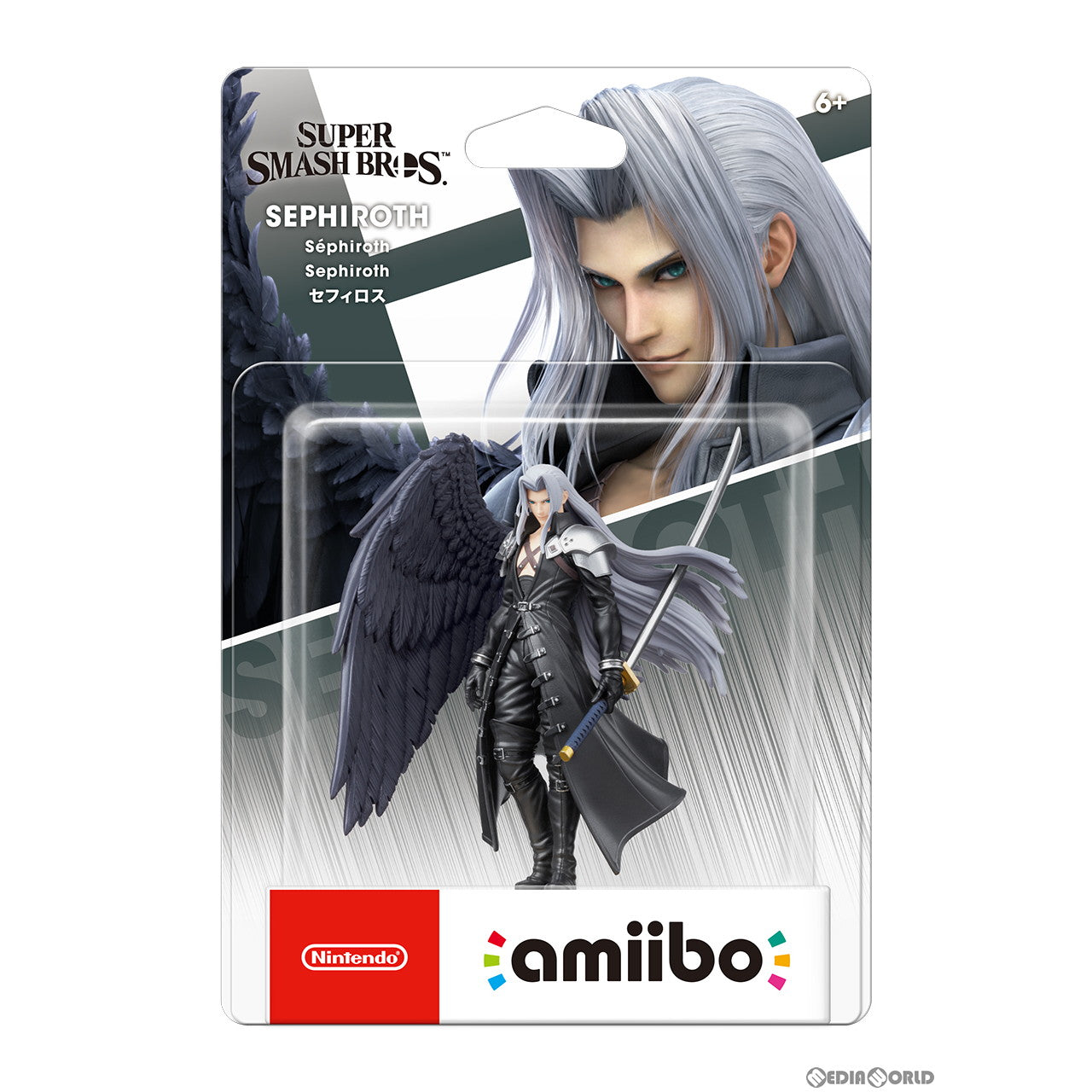 【新品即納】[ACC][Switch] amiibo(アミーボ) セフィロス(大乱闘スマッシュブラザーズシリーズ) 任天堂(NVL-C-AADV) (20230113)