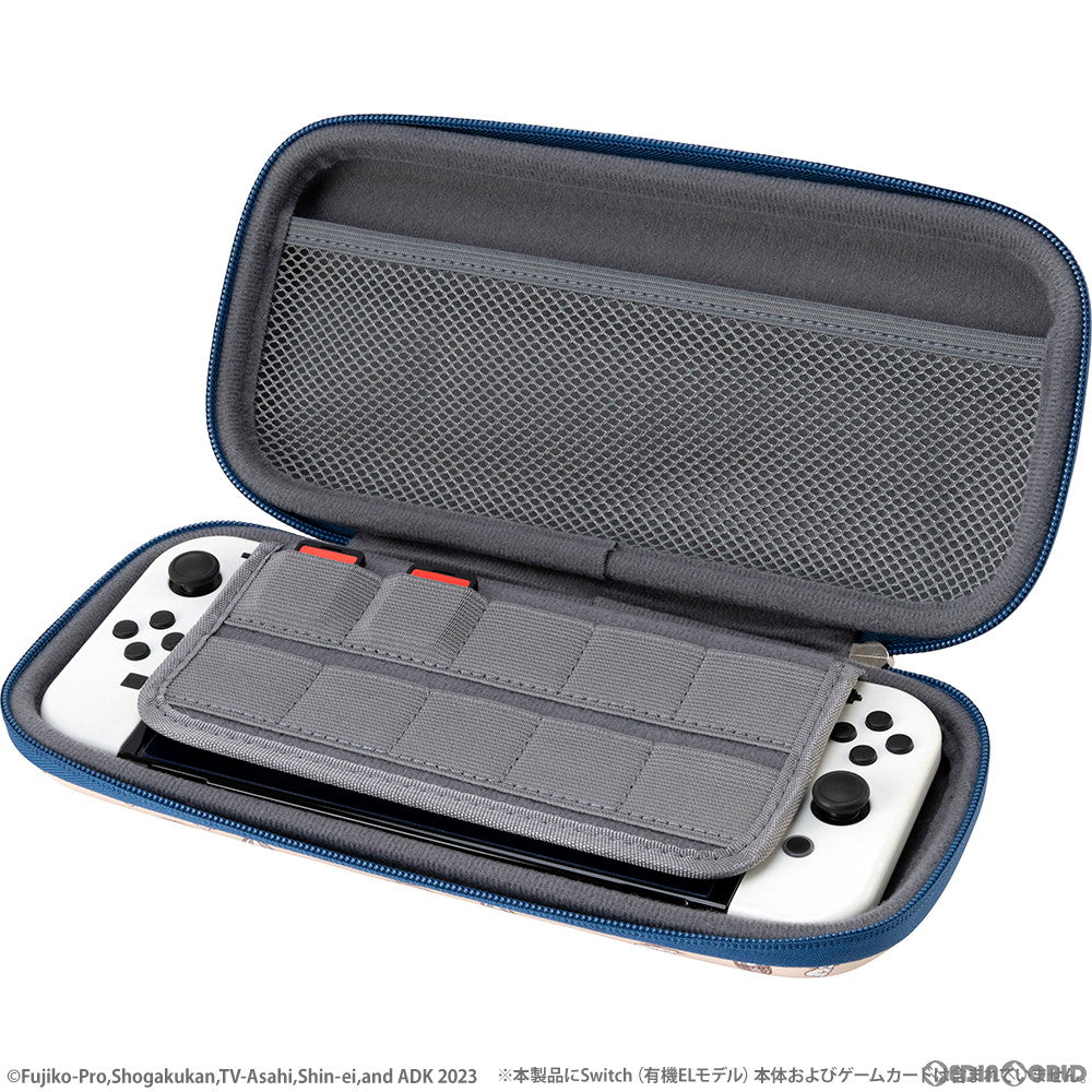 【新品即納】[ACC][Switch] CYBER・ドラえもん ポーチ（SWITCH/SWITCH 有機EL用) (スイッチ/スイッチ 有機EL用) ひこうき サイバーガジェット(CY-DRNSOP-AP) (20230131)