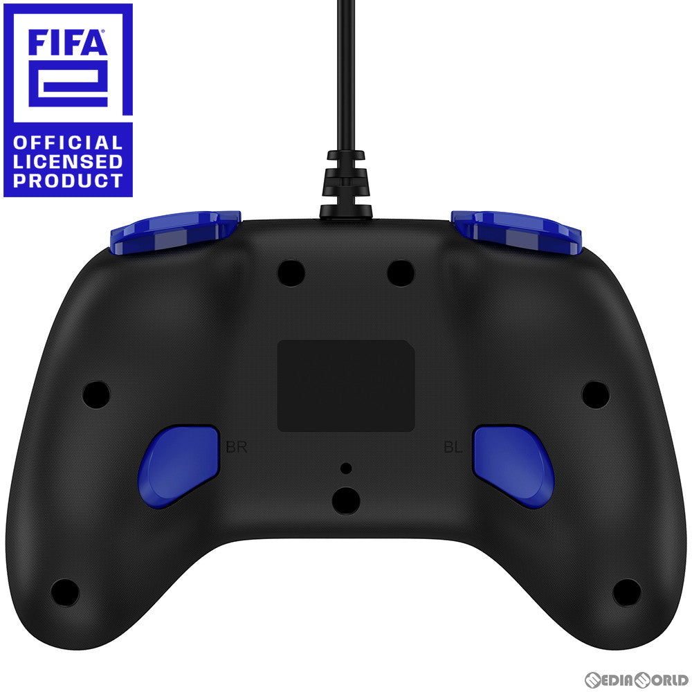 【新品即納】[ACC][Switch] FIFAe ワイヤードコントローラー(SWITCH用/パソコン用) (スイッチ用/パソコン用) ブラック FIFAe公式ライセンス商品 サイバーガジェット(FIFAE-NSGYCWC-BK) (20230215)