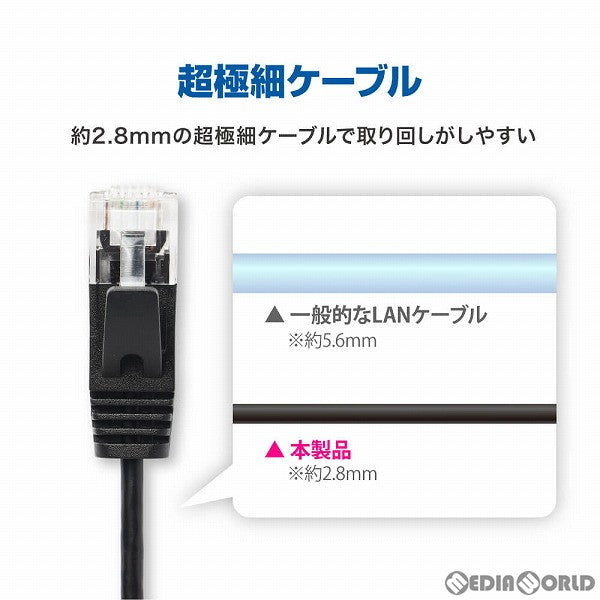 【新品即納】[ACC][Switch] 10ギガビットLANケーブル 3m アンサー(ANS-H140) (20230420)