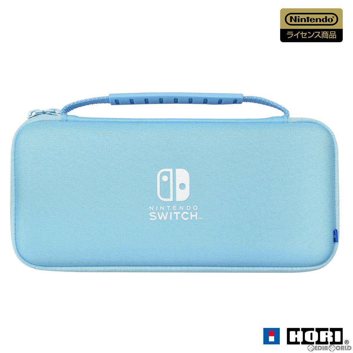【新品即納】[ACC][Switch] スリムハードポーチ プラス for Nintendo Switch&trade;(ニンテンドースイッチ) ソルティブルー 任天堂ライセンス商品 HORI(NSW-825) (20230330)
