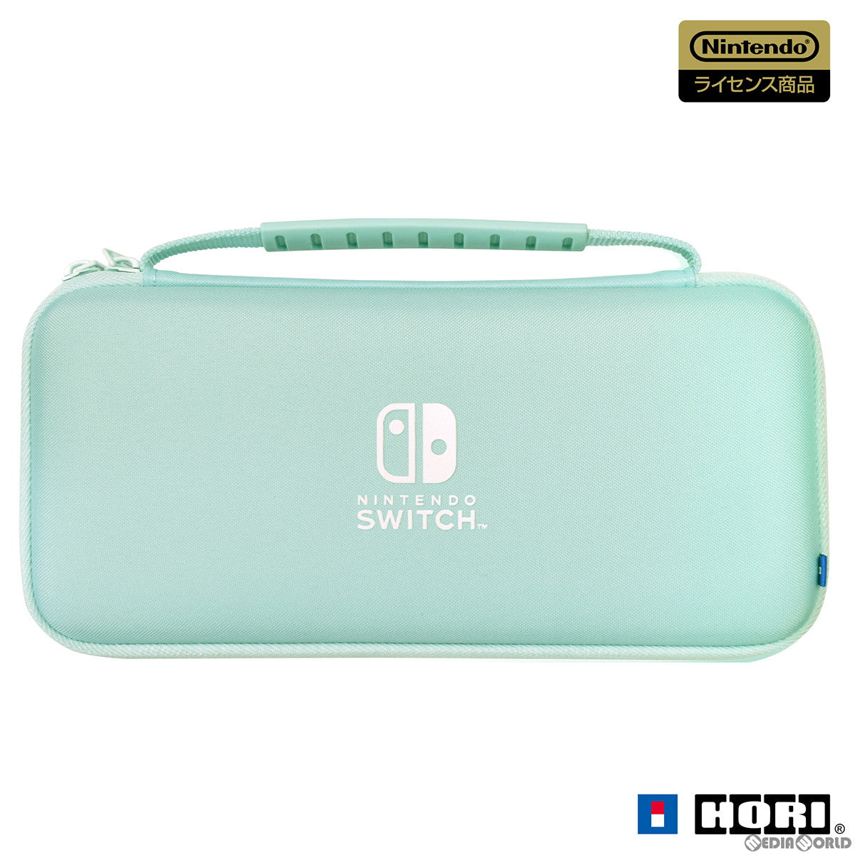 【新品即納】[ACC][Switch] スリムハードポーチ プラス for Nintendo Switch&trade;(ニンテンドースイッチ) ミントグリーン 任天堂ライセンス商品 HORI(NSW-826) (20230330)
