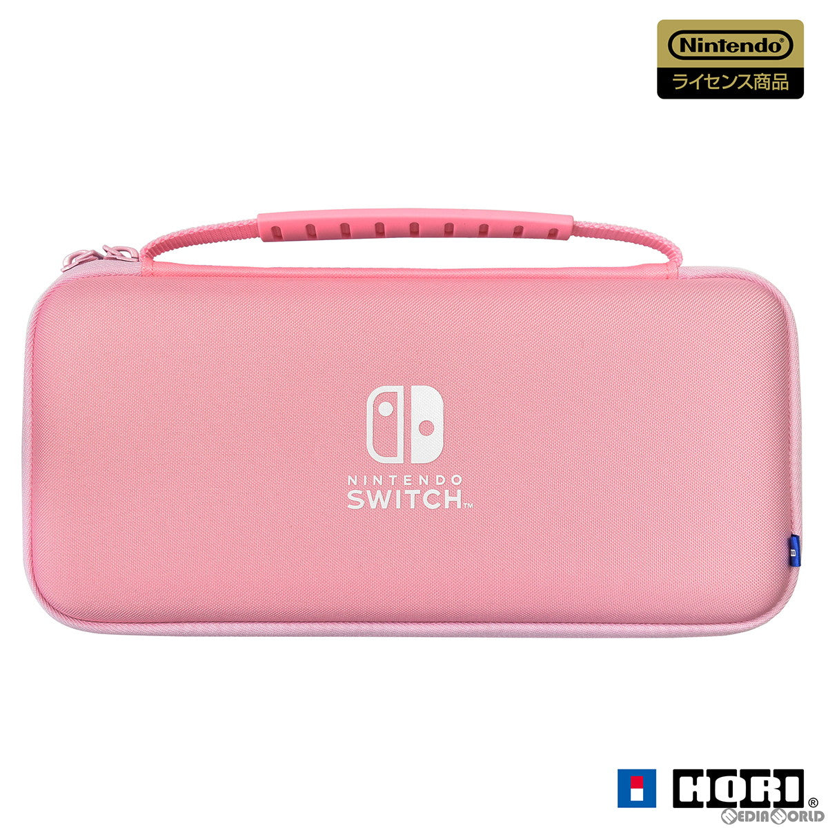 【新品即納】[ACC][Switch] スリムハードポーチ プラス for Nintendo Switch&trade;(ニンテンドースイッチ) ストロベリーピンク 任天堂ライセンス商品 HORI(NSW-827) (20230330)